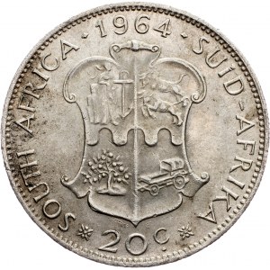 South Africa, 20 Cents 1964
