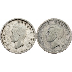 South Africa, 6 Pence 1948, 1950