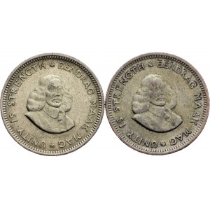 South Africa, 5 Cents 1962, 1963