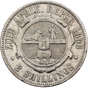South African Republic, 2 Shillings 1896, Pretoria
