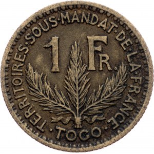 Togo, 1 Franc 1924, Paris