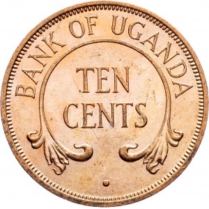 Uganda, 10 Cents 1968