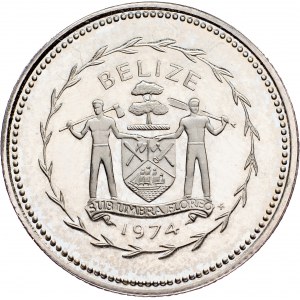 Belize, 10 Cents 1974