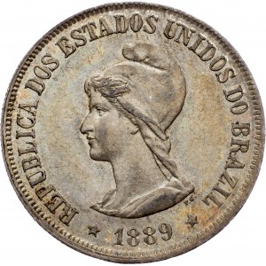 Brazil, 500 Réis 1889