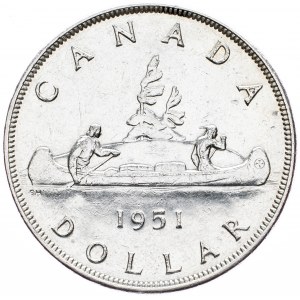 Canada, 1 Dollar 1951, Ottawa
