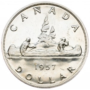 Canada, 1 Dollar 1957, Ottawa