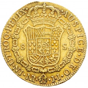 Charles IV., 8 Escudos 1790, Madrid