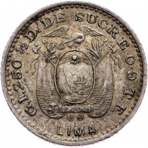 Ecuador, 1/2 Décimo 1894