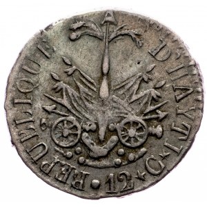 Haiti, 12 Centimes 1817 (AN 14)