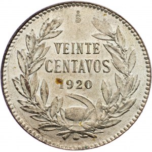 Chile, 20 Centavos 1920