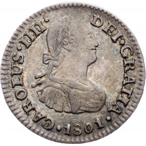 Mexico, 1/2 Real 1801