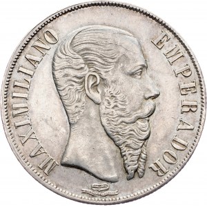 Mexico, 1 Peso 1866