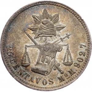 Mexico, 25 Centavos 1886