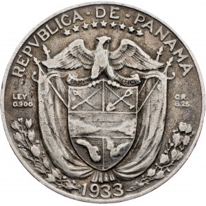 Panama, 1/4 Balboa 1933