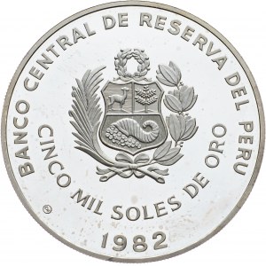 Peru, 5000 Soles 1982