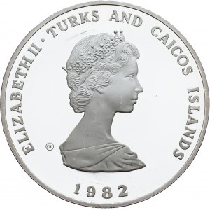 Turks and Caicos Islands, 10 Crowns 1982