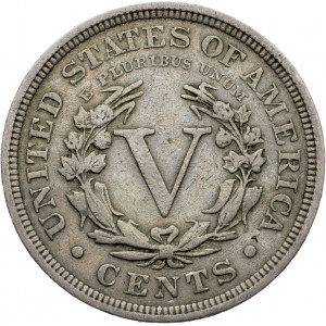 USA, 5 Cents 1905