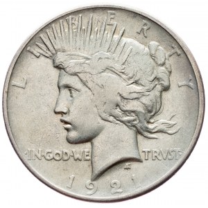 USA, Peace Dollar 1921