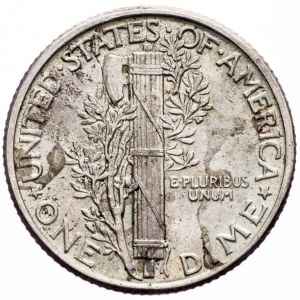 USA, 1 Dime 1929