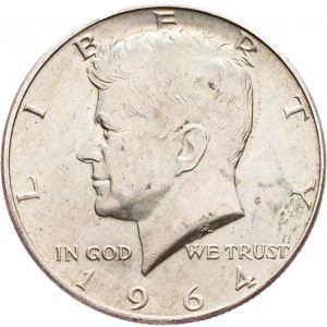 USA, 1/2 Dollar 1964