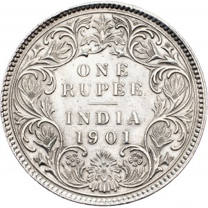 British India, 1 Rupee 1901
