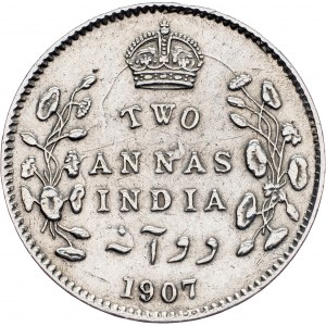 British India, 2 Annas 1907