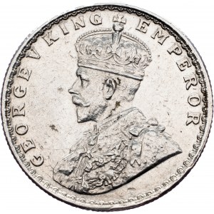 British India, 1/2 Rupee 1916