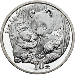 China, 10 Yuan 2005, Panda