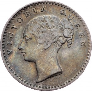 India - British, 1/4 Rupee 1840