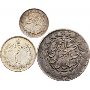 Iran, 1/4 Rial, 1/2 Rial, 2000 Dinar 1936, 1934, ???