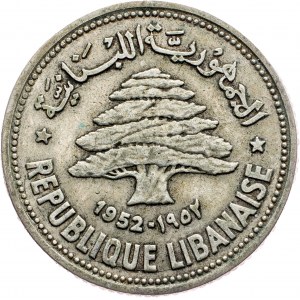 Lebanon, 50 Piastres 1952