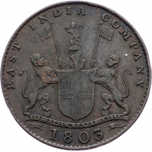 Madras Presidency, 10 Cash 1803