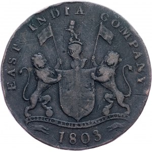 Madras Presidency, 20 Cash 1803