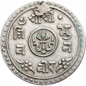 Nepal, 1/2 Mohar 1911
