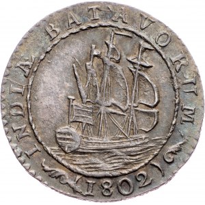 Netherlands East Indies, 1/4 Gulden 1802