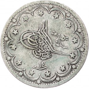 Abdulmejid I., 20 Kurus 1255 (1839-1861), Constantinople