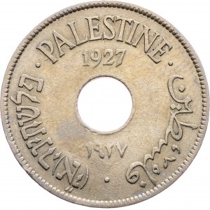Palestine, 10 Mils 1927, London
