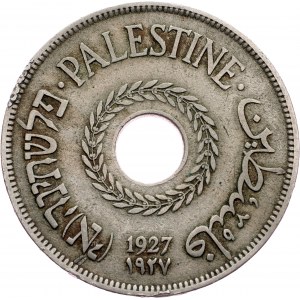Palestine, 20 Mils 1927, London