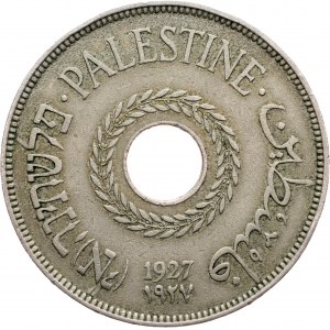 Palestine, 20 Mils 1927, London