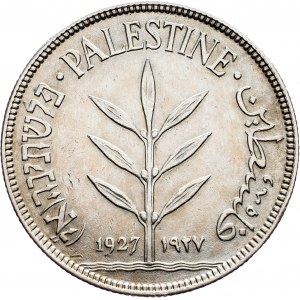 Palestine, 100 Mils 1927, London