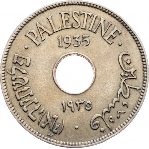 Palestine, 10 Mils 1935, London