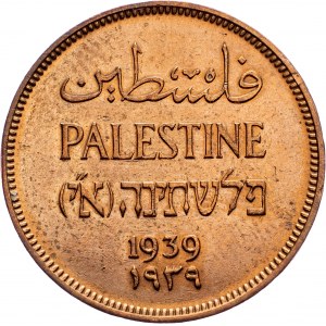 Palestine, 1 Mil 1939, London