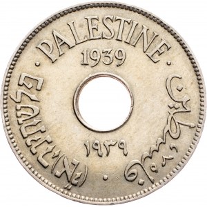 Palestine, 10 Mils 1939, London