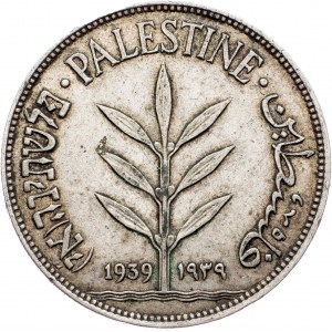 Palestine, 100 Mils 1939