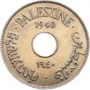 Palestine, 10 Mils 1940, London