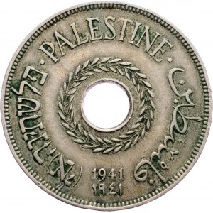 Palestine, 20 Mils 1941, London