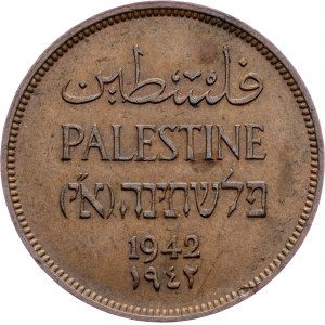 Palestine, 1 Mil 1942, London