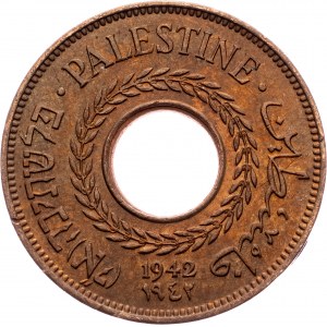 Palestine, 5 Mils 1942, London
