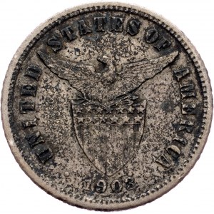 Philippines, 10 Centavos 1903