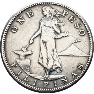 Philippines, 1 Peso 1912